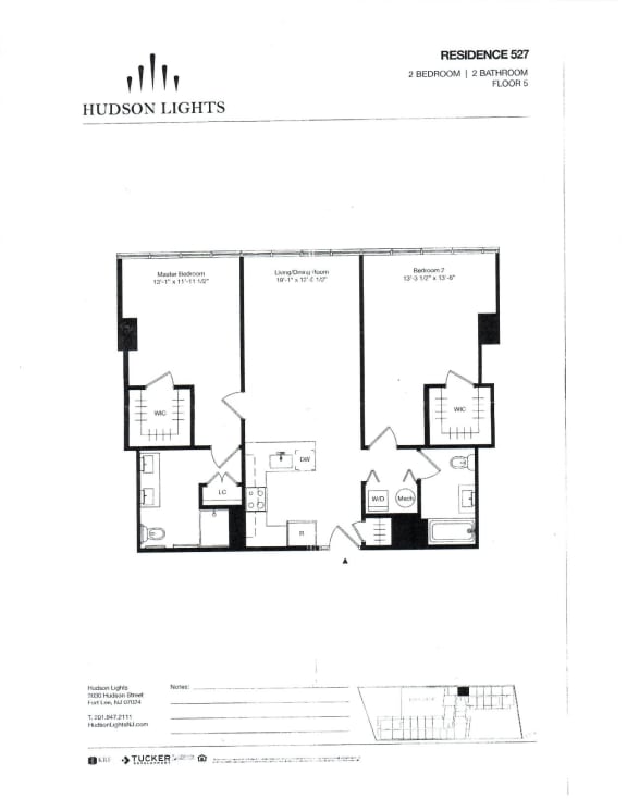 1, 2 & 3 Bedroom Apartments in Fort Lee Hudson Lights